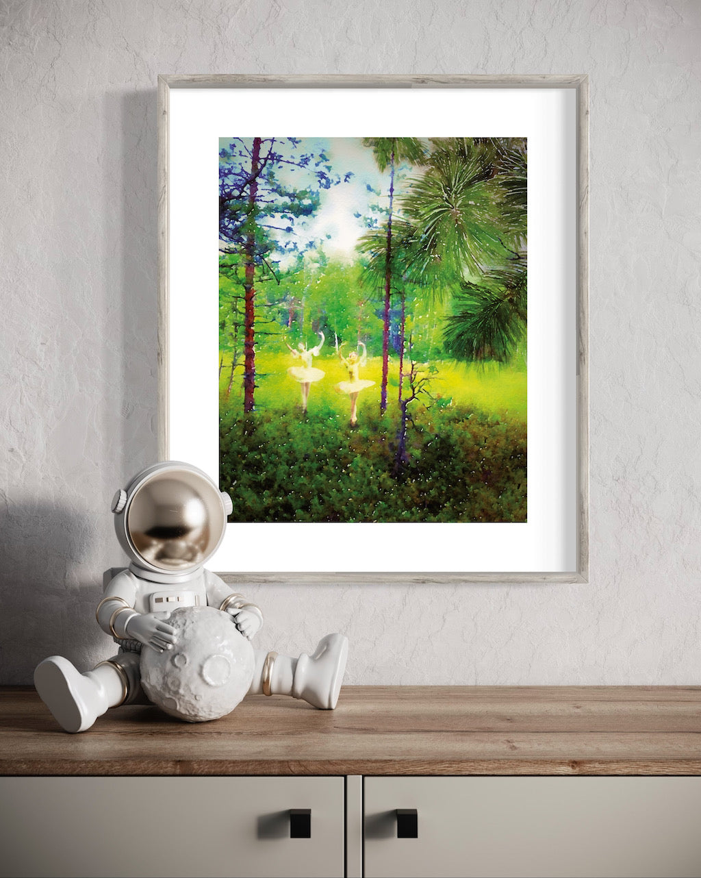 Twin Souls Forever - Giclée Fine Art Print