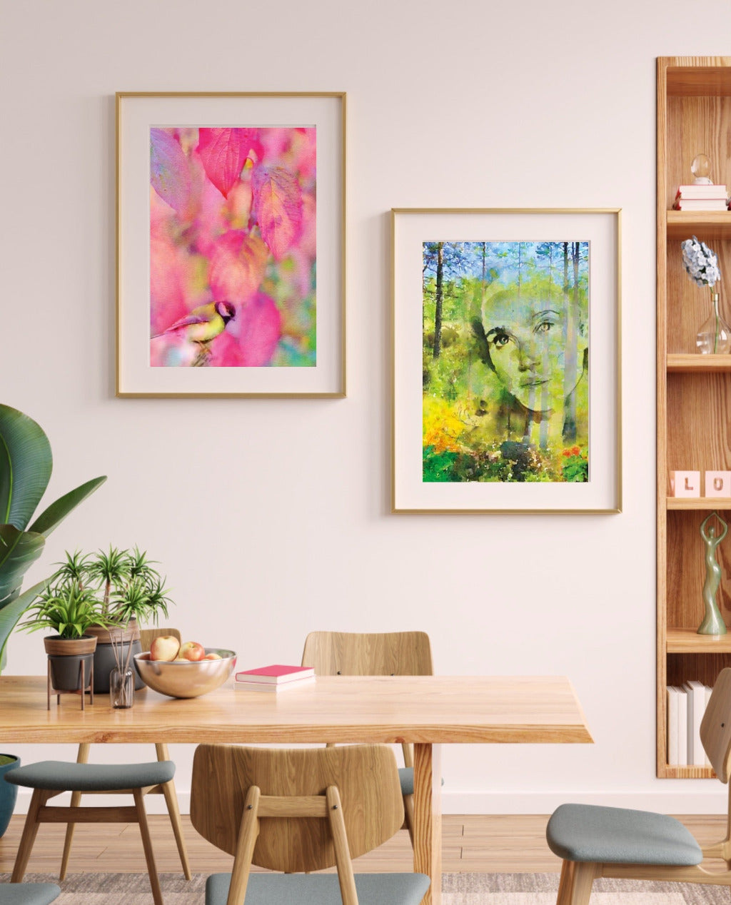 Comes with a greeting - Giclée Fine Art Print