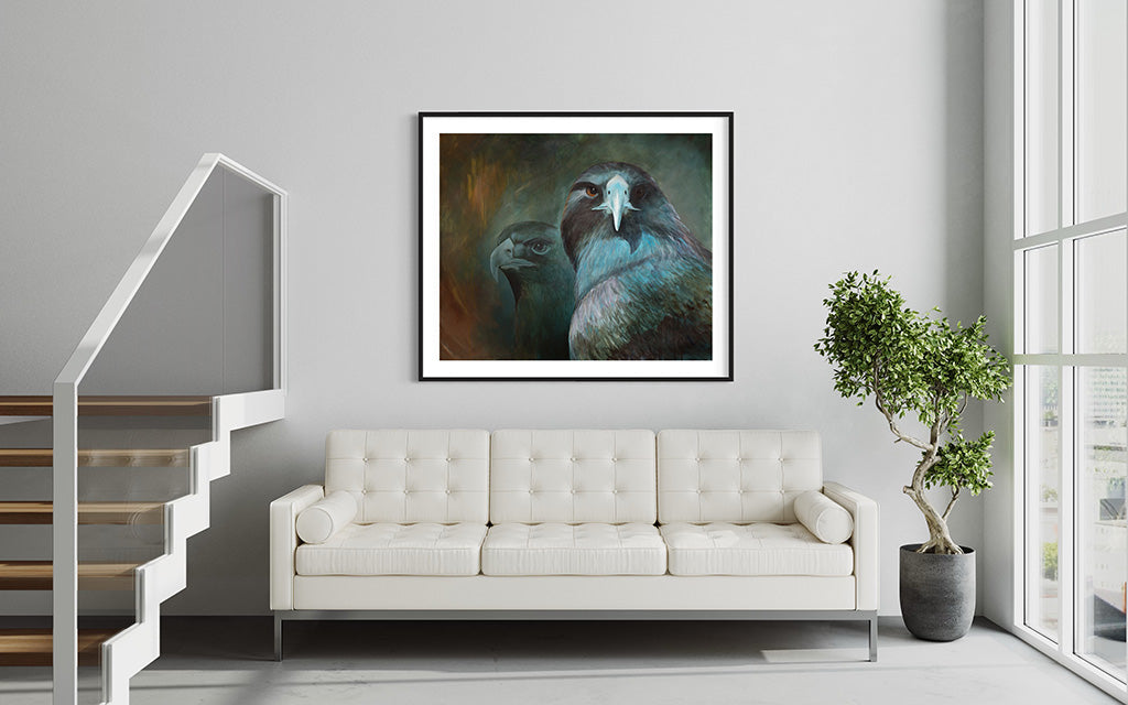 Från ett ovanperspektiv – Giclée Fine Art Print