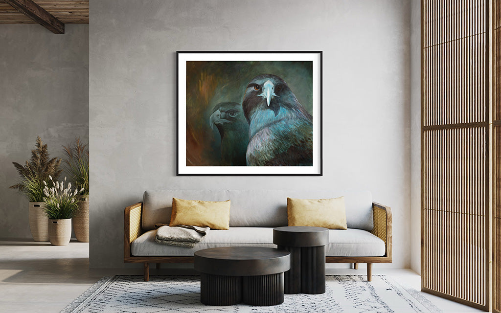 Från ett ovanperspektiv – Giclée Fine Art Print