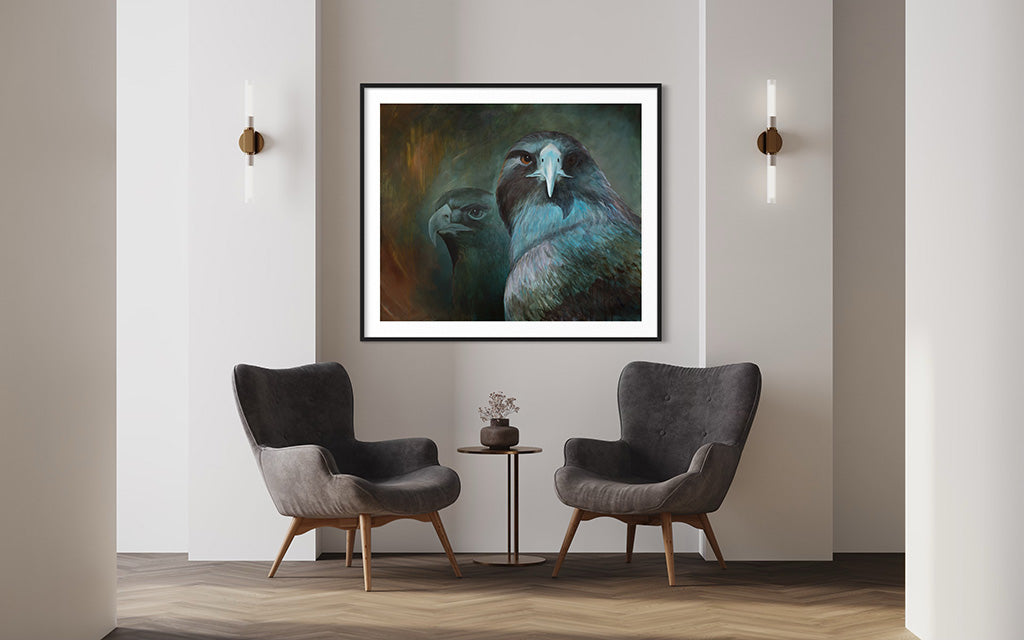 Från ett ovanperspektiv – Giclée Fine Art Print