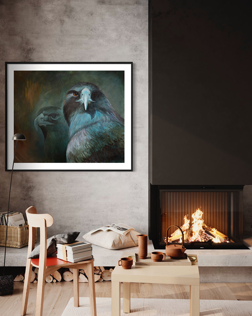 Från ett ovanperspektiv – Giclée Fine Art Print